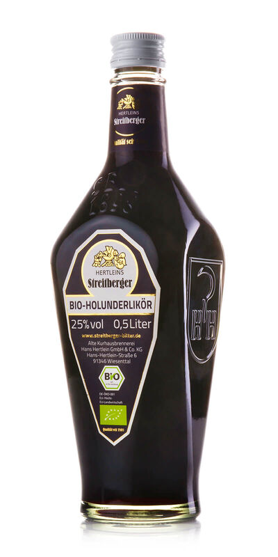 Streitberger BIO Holunderlikör (500ml)