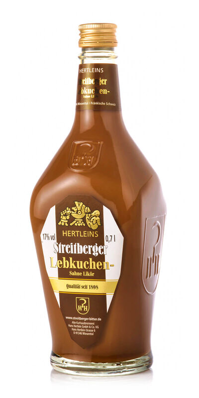 Streitberger Lebkuchen-Sahne-Likör (700ml)
